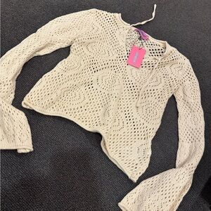 Cream Knit Sweater